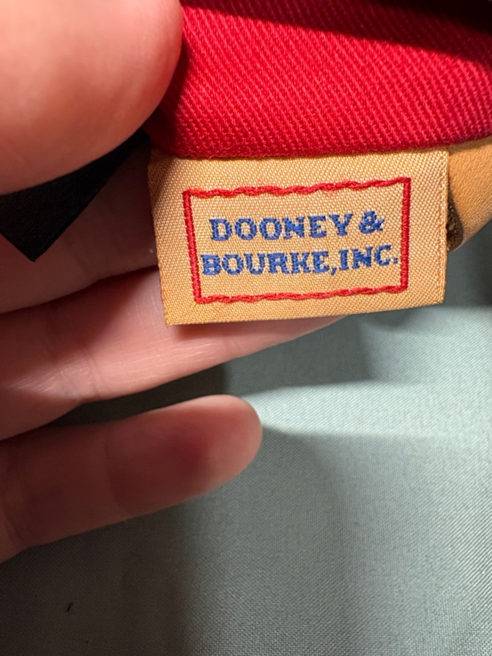 Dooney & Bourke Picnic Plaid Ant Print Canvas Hobo Bag | Rare Y2K - Picture 13 of 15